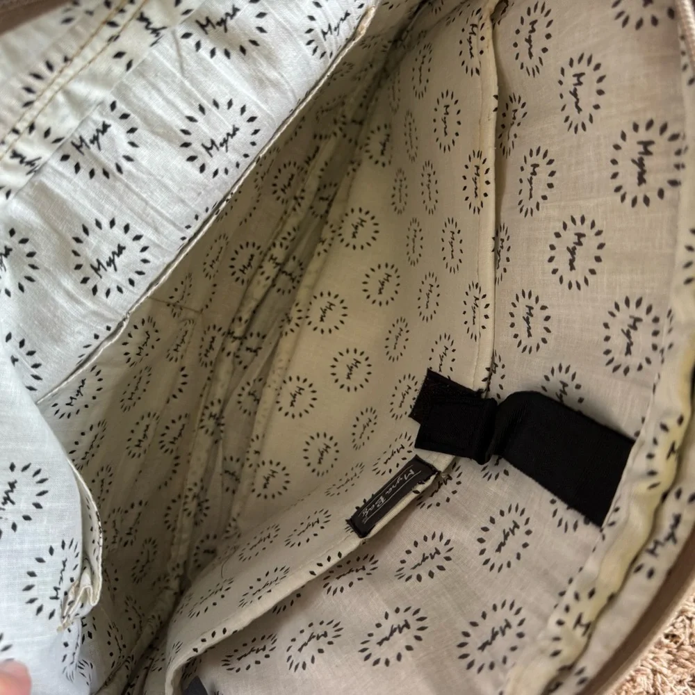 Myra leopard hair-on shoulder laptop bag/briefcase/computer bag